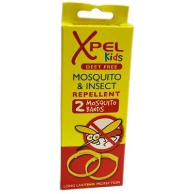 Xpel Kids Mosquito Insect Repellent Bands - DEET Free Protection Bracelets Xpel Kids Mosquito Insect Repellent Bands - DEET Free Protection Bracelets
