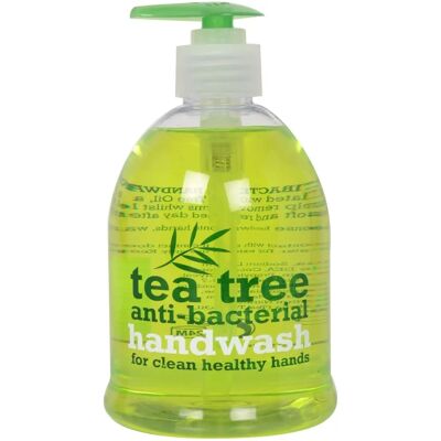 Savon pour les Mains à l'Arbre à Thé Xpel - Liquide Antibactérien 500ml - Publicité Savon pour les Mains à l'Arbre à Thé Xpel - Liquide Antibactérien 500ml - Publicité