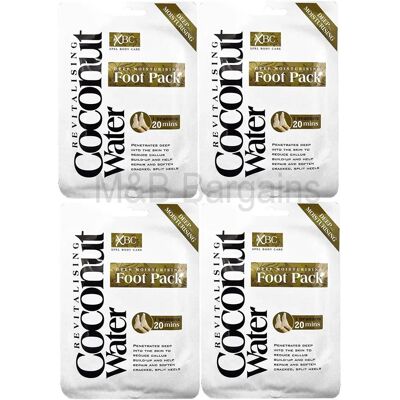Xpel Coconut Water Deep Moisturizing Foot Pack - Foot Pack Xpel Coconut Water Deep Moisturizing Foot Pack - Foot Pack