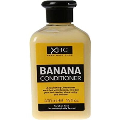 XHC Ravitseva Banaani Hoitoaine - Hiustenhoito - 400 ml XHC Ravitseva Banaani Hoitoaine - Hiustenhoito - 400 ml