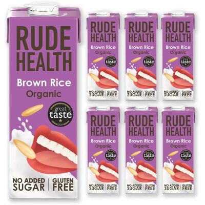 Rude Health - Organic Brown Rice Drink - 1L Rude Health - Organic Brown Rice Drink - 1L