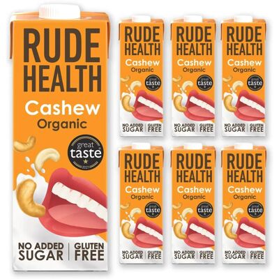Rude Health - Cashew Drink - 1 Litre - Pack of 6 - Drink Rude Health - Cashew Drink - 1 Litre - Pack of 6 - Drink