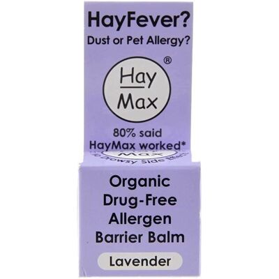 HayMax Organic Lavender Drug-Free Allergen Barrier Balm - 5ml HayMax Organic Lavender Drug-Free Allergen Barrier Balm - 5ml