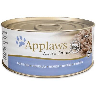 Applaws Ryba Oceaniczna - Puszka z Rybą Oceaniczną (70 g) - Mokra Karma dla Kotów Applaws Ryba Oceaniczna - Puszka z Rybą Oceaniczną (70 g) - Mokra Karma dla Kotów
