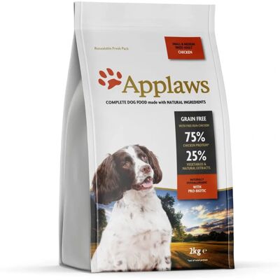 Applaws Felnőtt Kicsi és Közepes Csirke - 2kg Applaws Felnőtt Kicsi és Közepes Csirke - 2kg