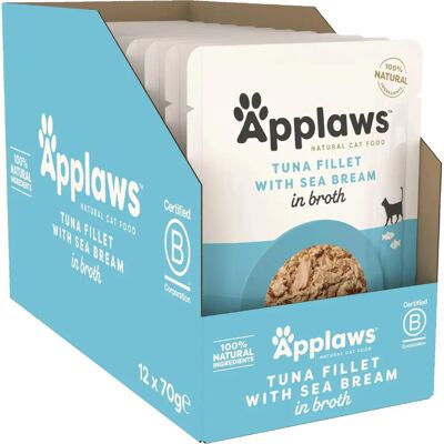Applaws Pouch tuna and sea bream (70 g) Applaws Pouch tuna and sea bream (70 g)