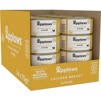 Applaws Chicken in Broth Wet Cat Food - Cat Food Applaws Chicken in Broth Wet Cat Food - Cat Food