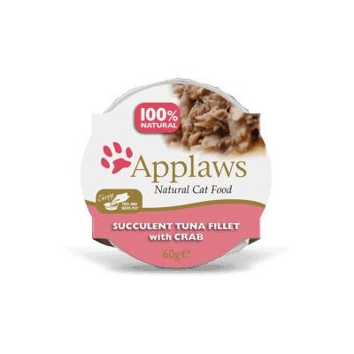 Applaws Tonhal és Rák konzerv macskáknak - 60g Applaws Tonhal és Rák konzerv macskáknak - 60g
