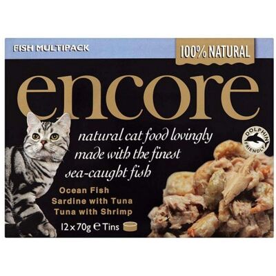 Encore Fish Selection - Cat Food - 12 x 70g Encore Fish Selection - Cat Food - 12 x 70g