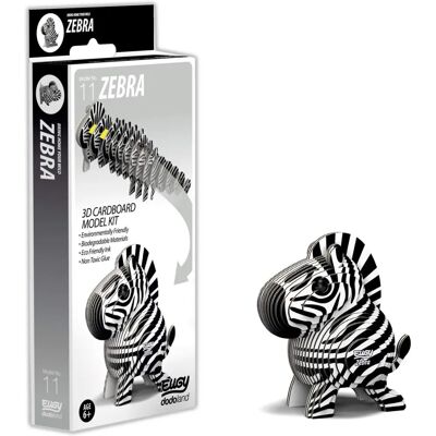 Eugy Zebra 3D Craft Kit - Craft Kit Eugy Zebra 3D Craft Kit - Craft Kit