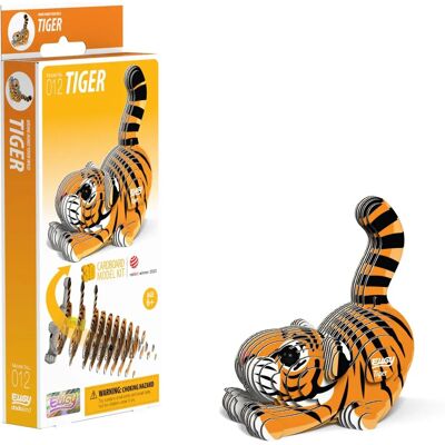 Eugy Tiger 3D Craft Kit - Unisex Multi Eugy Tiger 3D Craft Kit - Unisex Multi