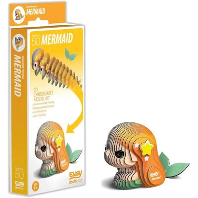 EUGY Mermaid 3D Craft Kit - Craft Kit EUGY Mermaid 3D Craft Kit - Craft Kit