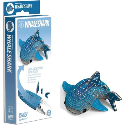 Eugy Whale Shark 3D Craft Kit - Craft Kit Eugy Whale Shark 3D Craft Kit - Craft Kit