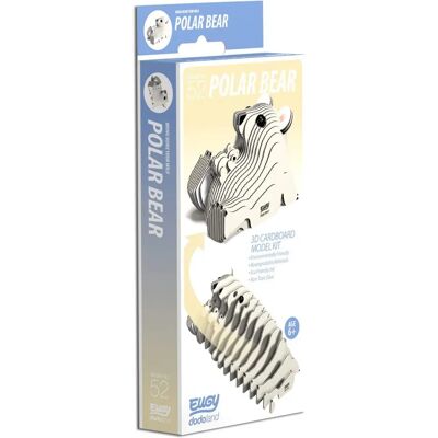 EUGY Polar Bear - 3D Craft Kit EUGY Polar Bear - 3D Craft Kit