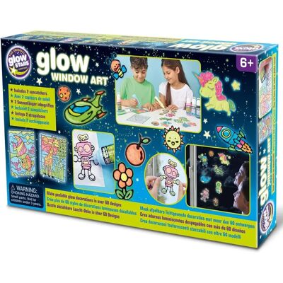 The Original Glow Star Company Brainstorm Toys Glow Window Art - Decorative Art Kit The Original Glow Star Company Brainstorm Toys Glow Window Art - Decorative Art Kit
