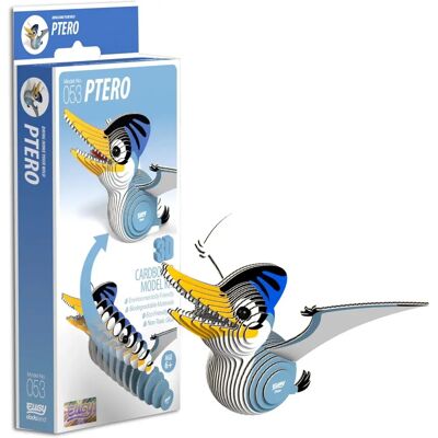 Eugy Pterodactyl 3D Kézműves készlet - Gyűjtemény - Több méretben - Uniszex Eugy Pterodactyl 3D Kézműves készlet - Gyűjtemény - Több méretben - Uniszex
