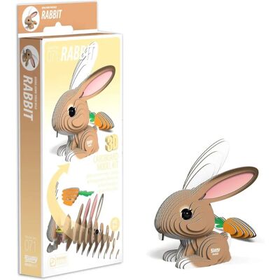 Eugy Rabbit 3D Craft Kit - Craft Kit Eugy Rabbit 3D Craft Kit - Craft Kit