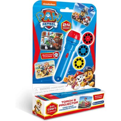 Latarka i projektor Paw Patrol - 24 Kolorowe Obrazy - Unisex Latarka i projektor Paw Patrol - 24 Kolorowe Obrazy - Unisex