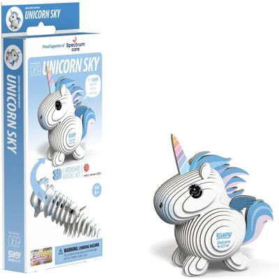 EUGY Unicorn Sky 3D Craft Kit - Collectible Toy EUGY Unicorn Sky 3D Craft Kit - Collectible Toy