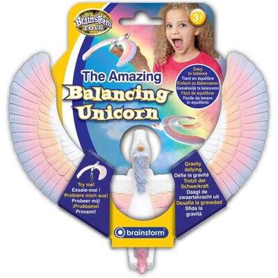 Brainstorm Das erstaunliche Balancierende Einhorn - Spielzeug - Sammelobjekt - 18cm Brainstorm Das erstaunliche Balancierende Einhorn - Spielzeug - Sammelobjekt - 18cm