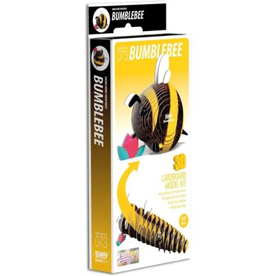 Eugy Bumblebee 3D Craft Kit - Eco-Friendly, Educational, Collectible Eugy Bumblebee 3D Craft Kit - Eco-Friendly, Educational, Collectible
