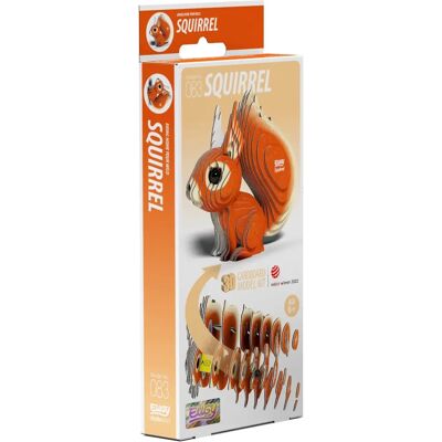 EUGY Squirrel 3D Craft Kit - Animal Model EUGY Squirrel 3D Craft Kit - Animal Model