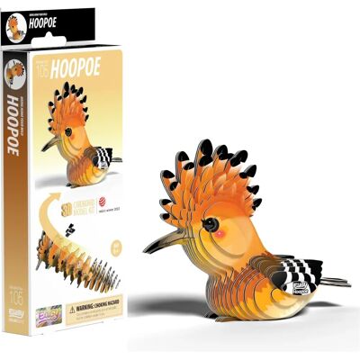 Eugy Hoopoe 105 3D Model Construction Kit - Model Construction Kit Eugy Hoopoe 105 3D Model Construction Kit - Model Construction Kit