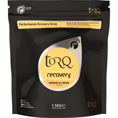 Torq Recovery Drink 1.5kg Cookies & Cream - Erholungsgetränk Torq Recovery Drink 1.5kg Cookies & Cream - Erholungsgetränk