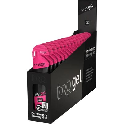 Torq Gel - Yaourt Cerise Noire (15 x 45g) - Publicité Torq Gel - Yaourt Cerise Noire (15 x 45g) - Publicité