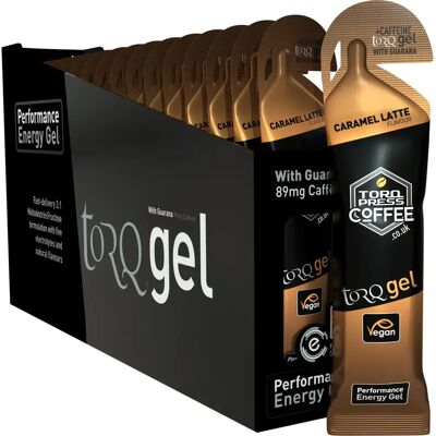 Torq Unisex Energy Gel Caramel Latte Torq Unisex Energy Gel Caramel Latte