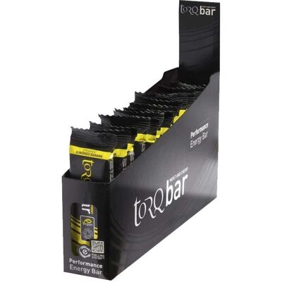 Barre Énergie Bio à la Banane de Torq - 15x45g - Carburant d'Endurance - Publicité Barre Énergie Bio à la Banane de Torq - 15x45g - Carburant d'Endurance - Publicité