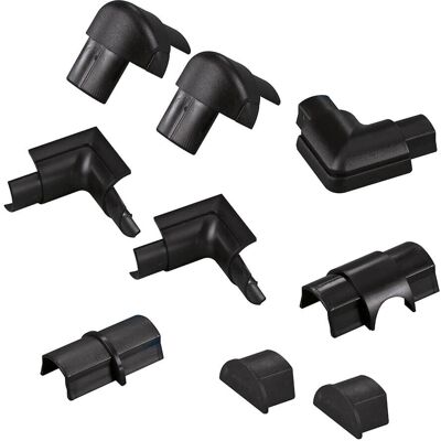 Dline D-LINE Schwarzes Zubehörset - Zubehörset für 30x15 Kabelkanal Dline D-LINE Schwarzes Zubehörset - Zubehörset für 30x15 Kabelkanal