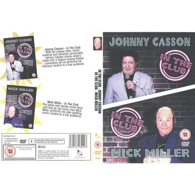 Johnny Casson - In The Club Mick Mille DVD - Region 2 Johnny Casson - In The Club Mick Mille DVD - Region 2