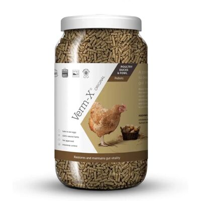Verm-X - Poultry Duck and Fowl Wormer - Pellets - Poultry wormer Verm-X - Poultry Duck and Fowl Wormer - Pellets - Poultry wormer