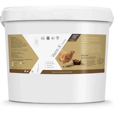 Verm-X - Poultry Duck and Fowl Wormer - 4kg Tub - Wormer Verm-X - Poultry Duck and Fowl Wormer - 4kg Tub - Wormer