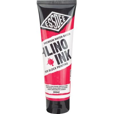 Encre pour linogravure fluorescente rouge Essdee - Encre pour linogravure - Publicité Encre pour linogravure fluorescente rouge Essdee - Encre pour linogravure - Publicité