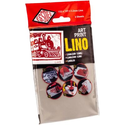 ESSDEE - Educational Arts Linoleum-Kit - 152x101x3.2 mm - 2 Stück - Linolschnitt-Set ESSDEE - Educational Arts Linoleum-Kit - 152x101x3.2 mm - 2 Stück - Linolschnitt-Set