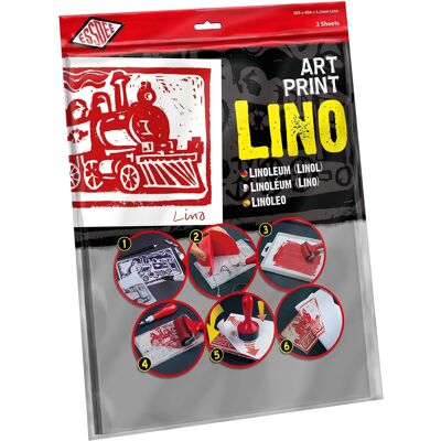 ESSDEE Educational Arts Linoleum Printing Set - Art Craft Kit ESSDEE Educational Arts Linoleum Printing Set - Art Craft Kit
