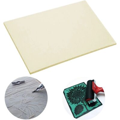Linoleum SoftCut Beżowy Crudo od Essdee - 42x30cm - Blok linoleum Linoleum SoftCut Beżowy Crudo od Essdee - 42x30cm - Blok linoleum