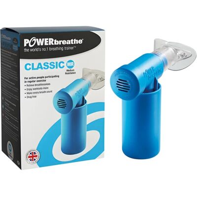Entrenador de respiración PowerBreathe Classic - Azul - Entrenador de respiración Entrenador de respiración PowerBreathe Classic - Azul - Entrenador de respiración