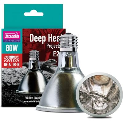 Arcadia Deep Heat Projector - 80W - Infrared Terrarium Heater Arcadia Deep Heat Projector - 80W - Infrared Terrarium Heater