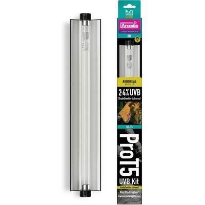 Arcadia - Pro T5 ShadeDweller Arboreal UVB Kit - ShadeDweller - Arboreal UVB - Reptile lighting Arcadia - Pro T5 ShadeDweller Arboreal UVB Kit - ShadeDweller - Arboreal UVB - Reptile lighting