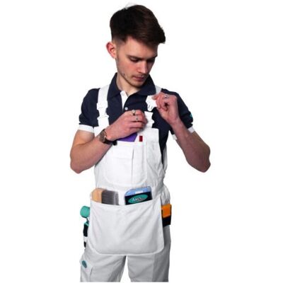 Axus Décor Painters Bib & Brace L Waist 40-42 in Axus Décor Painters Bib & Brace L Waist 40-42 in