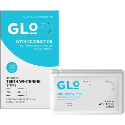 Glo32 Teeth Whitening Strips - X28 - 37 ml Glo32 Teeth Whitening Strips - X28 - 37 ml