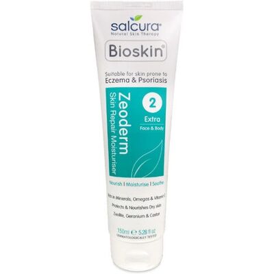 Salcura Hudpleje Bioskin Zeoderm Hudreparationsfugtighedscreme - Eksem, Psoriasis Salcura Hudpleje Bioskin Zeoderm Hudreparationsfugtighedscreme - Eksem, Psoriasis