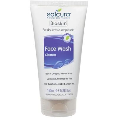 Salcura Bioskin Face Wash - Natural Cleansing for Sensitive Skin Salcura Bioskin Face Wash - Natural Cleansing for Sensitive Skin