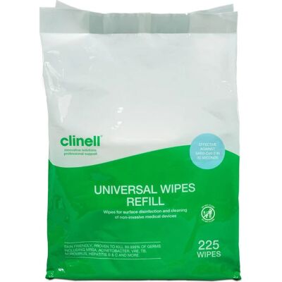 Clinell Universal Wipes Refill - Disinfectant Wipes Clinell Universal Wipes Refill - Disinfectant Wipes