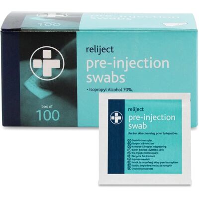Reliance Medical 742 Isopropyl Skin Cleansing Swabs - Skin Cleansing Swabs Reliance Medical 742 Isopropyl Skin Cleansing Swabs - Skin Cleansing Swabs