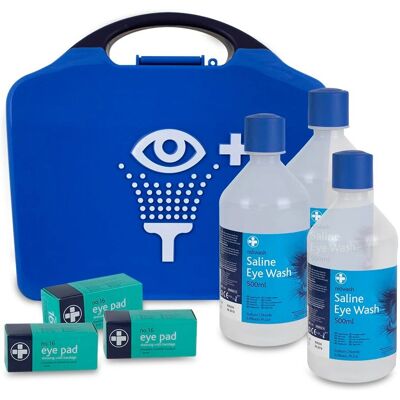 Reliance Medical - Reliwash - Double - Bottle - Eye Wash Station Reliance Medical - Reliwash - Double - Bottle - Eye Wash Station