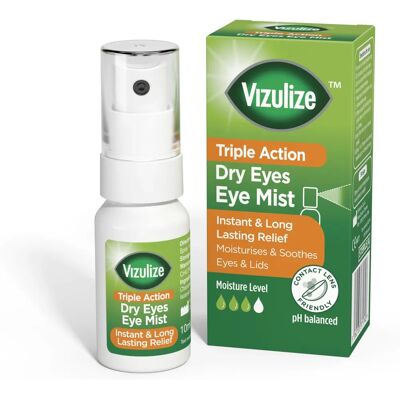 Vizulize Triple Action Eye Mist - Dry Eye Relief Vizulize Triple Action Eye Mist - Dry Eye Relief